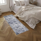 2x6 Washable Runner Rug：Modern Abstract Kitchen Soft Carpet Grey | - Image 2