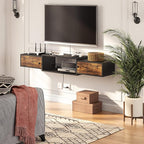 HOOBRO 55" Floating TV Stand - Image 3