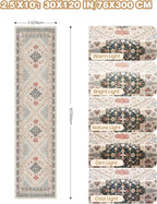 Kitchen Runner Rug Non Slip Washable Rugs 2.5x10, Carpet Runner - Image 2