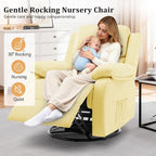 Korser Recliner Chair, 360 Swivel Rocker Chair - Image 5
