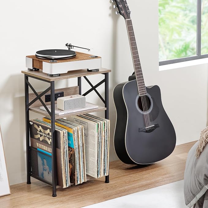 AMHANCIBLE Record Player Stand - Image 6