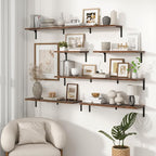 Fun Memories Deep Floating Shelves, 16W x 8D Floating Shelves Set of 2 - Image 7