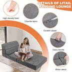 Foldable Sofa Bed for Adults Comfy Folding Sofa Bed, Convertible Sleeper Sofa - Image 7