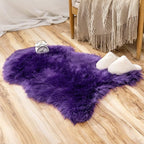 MIULEE Fluffy Area Rug 2x3 ft Faux Fur Sheepskin Rug - Image 5