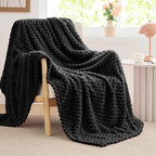 BEDELITE Black Large Throw Blanket - Image 4