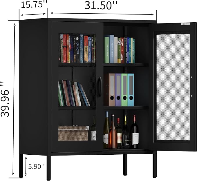 Washsemba Metal Storage Cabinet - Image 3