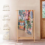 LUTBM Boho Throw Blanket for Couch Sofa Chair Cotton Summer Blankets for - Image 6