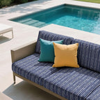 8Pcs Patio Cushion Covers Stretch Outdoor Furniture Protector Slipcovers | - Image 8