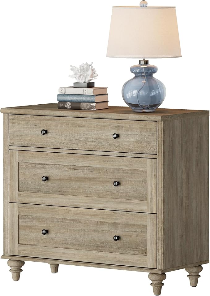 WAMPAT Farmhouse Nightstand - Image 5