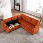 Modular Sectional Sleeper Sofa - Image 4