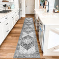 Yamaziot Washable Runner Rug, 2x10 Non-Slip Boho Hallway Kitchen Rug | Stain by Yamaziot