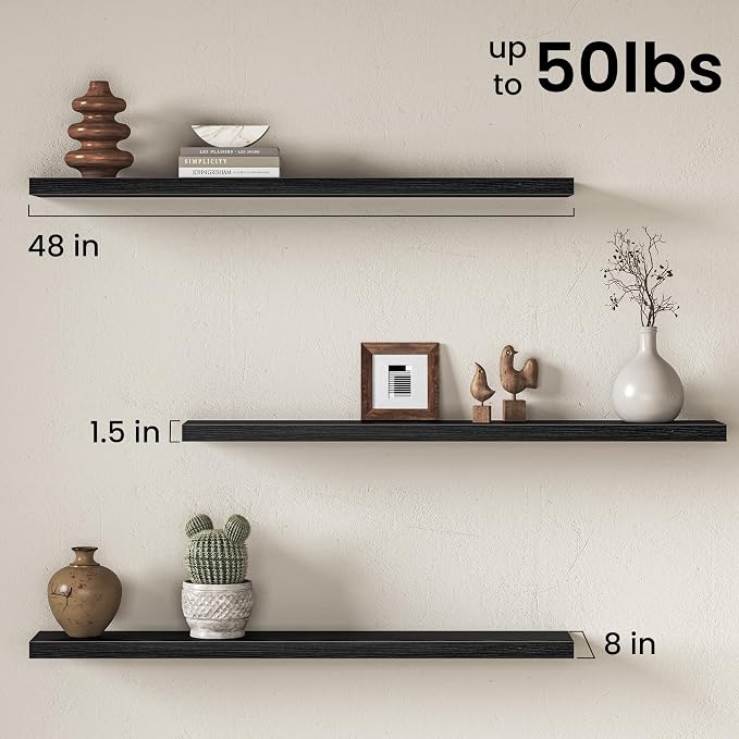 Fun Memories 48Inch Floating Shelves - Image 3