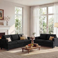 Apicizon Loveseat & 3 Seater Sofa Sets, 2 Piece Modern Sleeper Sofa by APICIZON