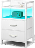 Lazzanto Night Stand Bedside Table Bedroom by Lazzanto