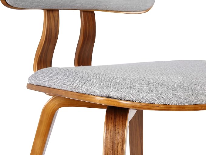 Armen Living Jaguar Mid Century Modern Dining Accent Chair - Image 10