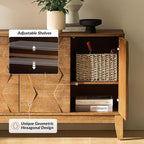 HULALA HOME Mid Century Sideboard Buffet Cabinet - Image 6