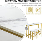 Finnhomy 52.7" Industrial Bar Table Set - Image 7