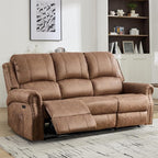 EBELLO Power Reclining Sofa for Living Room, Faux Leather 3 Seater Reclining - Image 6
