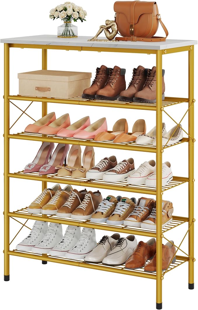 Tajsoon 6 Tier Shoe Rack Organizer by Tajsoon