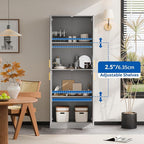 Cozy Castle Kitchen Pantry Cabinet - Image 5