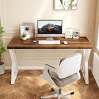 LITTLE TREE 55 Inch Large Simple Industrial Computer Desk Study Writing Table - Image 5