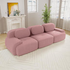 Boneless Sectional Couch, No Assembly Required, 117.3” Modular Cloud Sofa by ModonChicSofasCouches