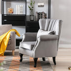 Velvet Accent Chairs Set of 2 - Image 7