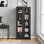 Display Cabinet with Glass Doors, Display Case Cabinet - Image 7