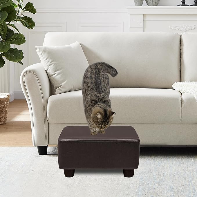 CAROLMADE Small Foot Stool Ottoman Footstool - Image 5