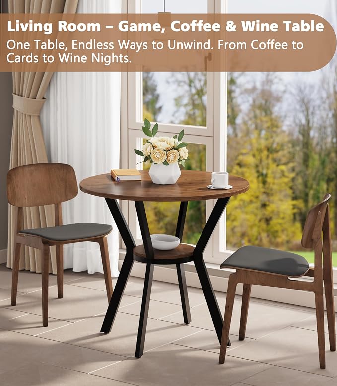 MECHYIN 31.5" Round Dining Table - Image 7