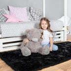 Pionblank Fluffy Runner Rugs for Bedroom 2x6, Plush Soft Fuzzy Bedside Carpet - Image 3