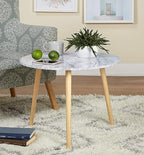 practicalWs Marble Wallpaper Granite White and Gray Wall Paper Roll 35.4" x - Image 8