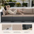 WWR Patio Furniture Set 7 Piece - Image 3