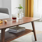 Dancongtea Solid Wood Coffee Table – 100% FAS-Grade Oak - Image 5
