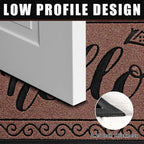 Yimobra Welcome Mats for Front Door 36x24, Heavy Duty Waterproof Outdoor Door - Image 4