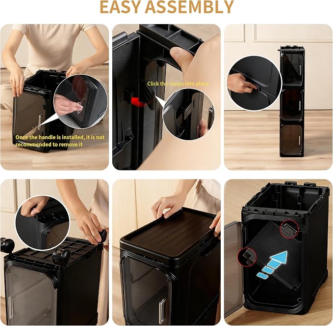 2-Tier Narrow Storage Cabinet, Slim Bathroom Storage Cabinet - Image 6