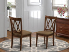 East West Furniture CLC-MAH-C Clarksville Dinette Chairs - Image 2