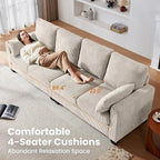 CHIC HOUSE Modular Sectional Sofa - Image 4