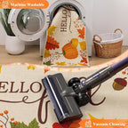 HEBE Fall Kitchen Rugs Set of 3, Washable Maple Leaf Kitchen Mats - Image 5