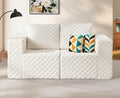 Modular Sectional Sofa 2 Seater Loveseat Modular Couch by YourHomeDeservesMore