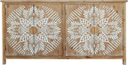 LKTART 60" Sideboard Buffet Cabinet, Vintage Accent Credenza Storage - Image 6