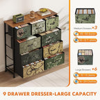 DUMOS Dresser for Bedroom, Storage Organizer - Image 6