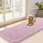 OLANLY Dog Door Mat for Muddy Paws 47x20, Super Absorbent Chenille Mud Mat | by OLANLY