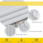 NICETOWN Patio Door Curtain 132 inches Long, Grommet Room Divider Curtain Panel - Image 5