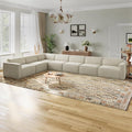Novilla 176" Modular Sectional Sofa, No Assembly Cloud Sectional Couch by Novilla