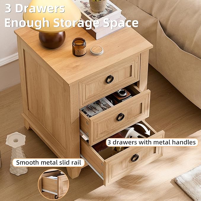 Joaxswe 18" Farmhouse Night Stand - Image 6