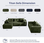MAXYOYO Modular Sectional Couch - Image 2