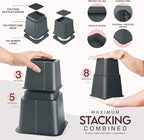 Utopia Bedding Bed Riser, 3 & 5 Inches Adjustable Furniture Risers - Image 4