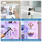 HNEBC 71” Display Cabinet with Glass Doors - Image 7
