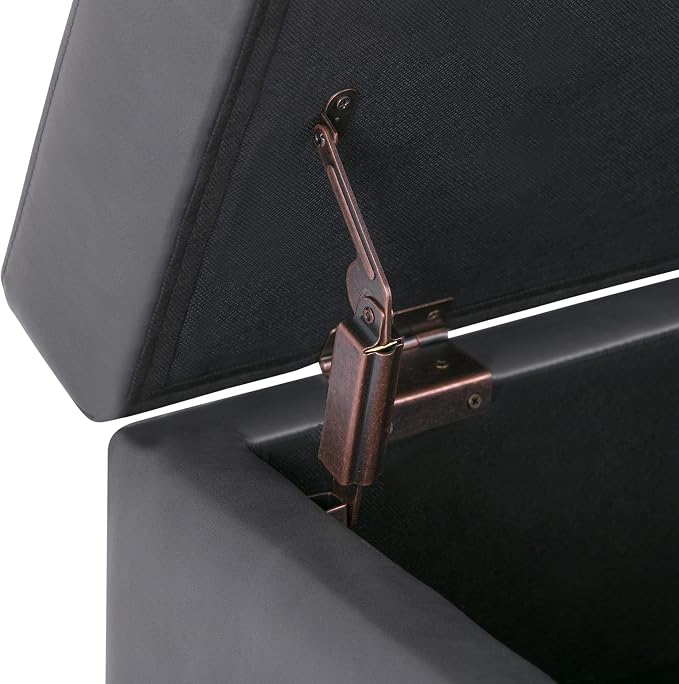 SIMPLIHOME Oregon Storage Ottoman Bench - Image 9